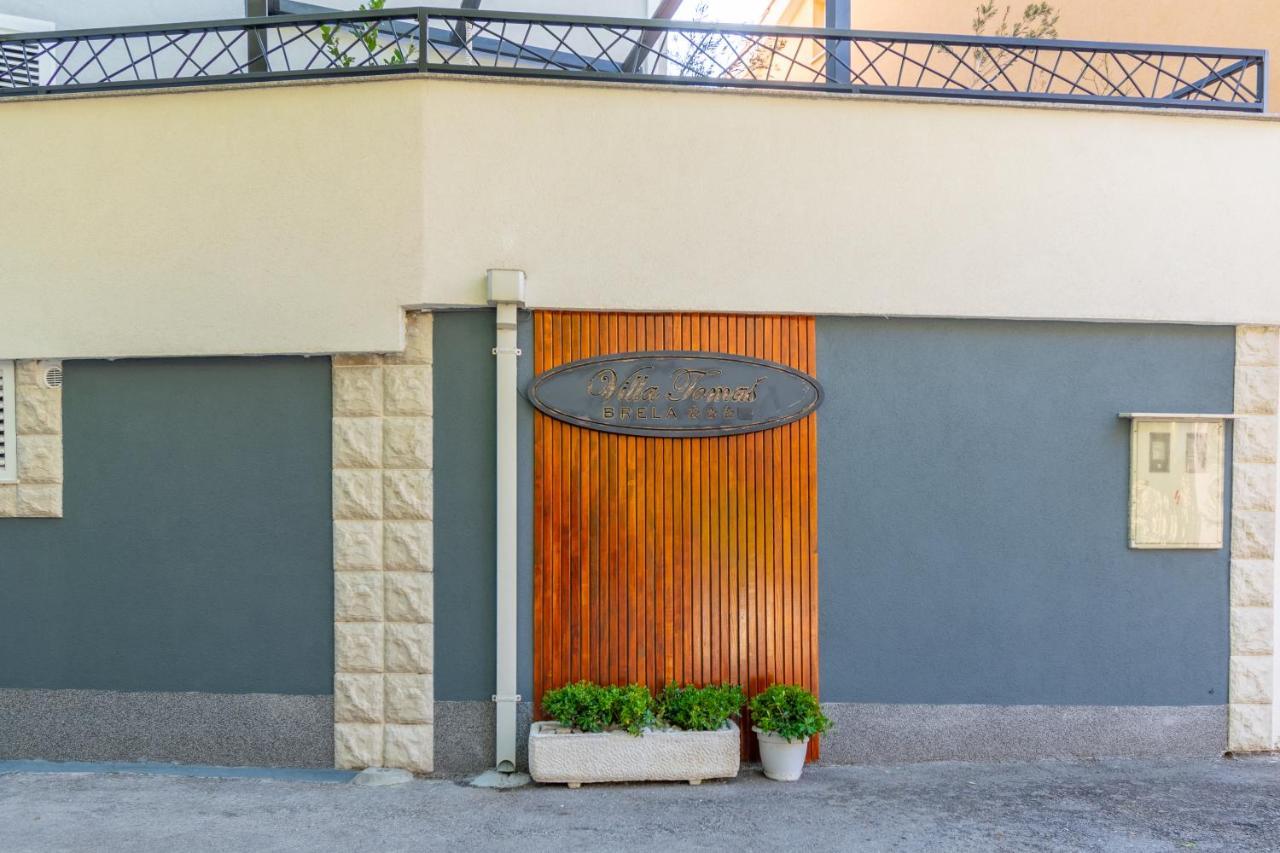 Apartments Villa Tomas Brela Bagian luar foto